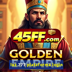 luz 777 plataforma login